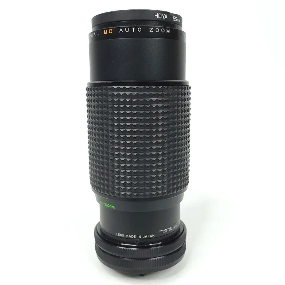 Focal MC Auto Zoom 1:4.5 F = 80 - 200mm Lens Canon MK84702557 PARTS ONLY AS IS